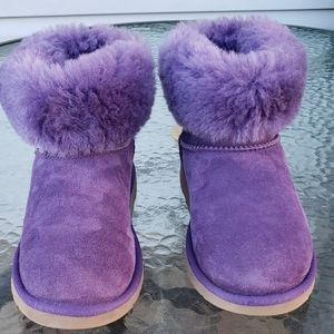 UGG Kids Boots K Classic Berry/Purple Siz 4